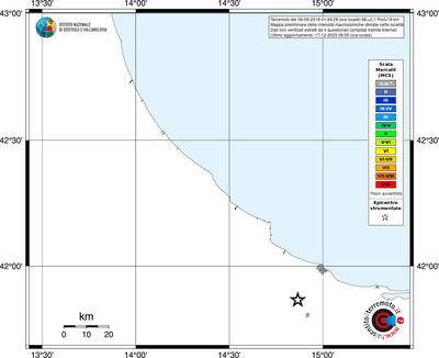 Mappa MCS - territori località
