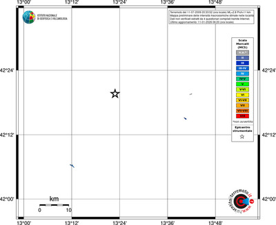 Mappa MCS - territori località