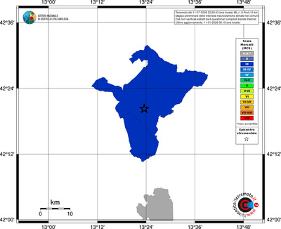 Mappa MCS - territori comuni