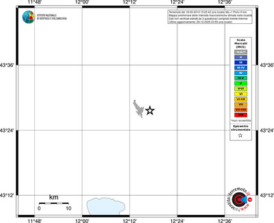 Mappa MCS - territori località