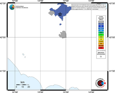 Mappa MCS - territori comuni