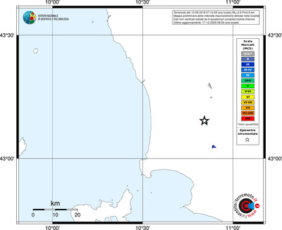 Mappa MCS - territori località