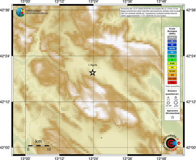 Mappa EMS - località