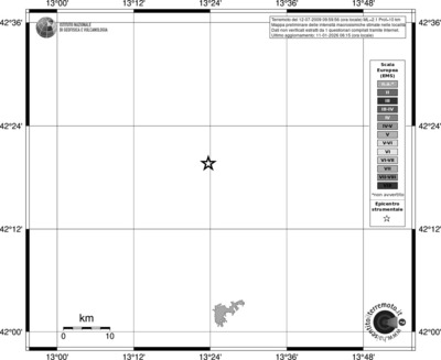 Mappa EMS - territori località