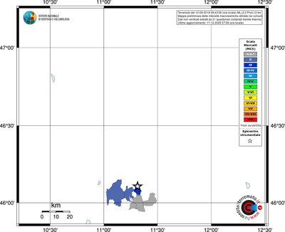 Mappa MCS - territori comuni