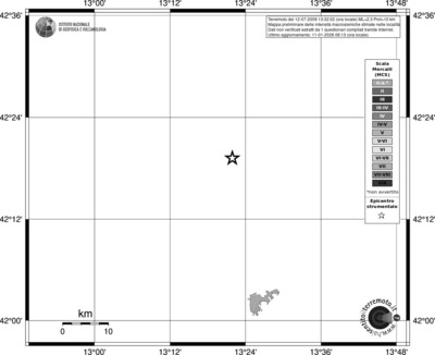 Mappa MCS - territori località