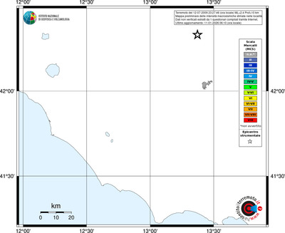 Mappa MCS - territori località