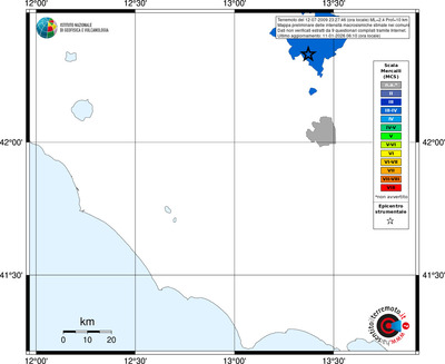 Mappa MCS - territori comuni