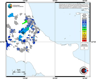 Mappa MCS - territori comuni