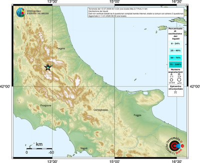 Mappa comuni con almeno 3 questionari
