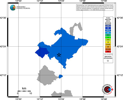 Mappa MCS - territori comuni