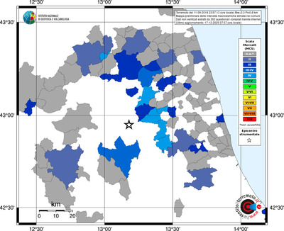 Mappa MCS - territori comuni
