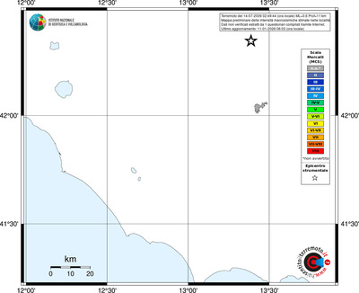 Mappa MCS - territori località