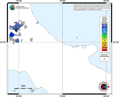 Mappa MCS - territori comuni