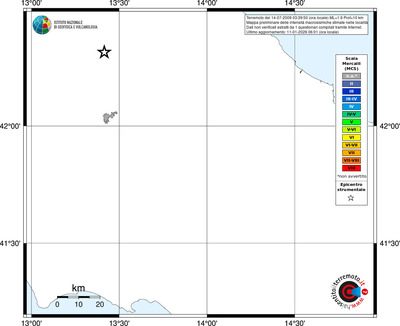 Mappa MCS - territori località