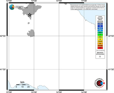 Mappa MCS - territori comuni