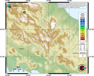 Mappa MCS - località