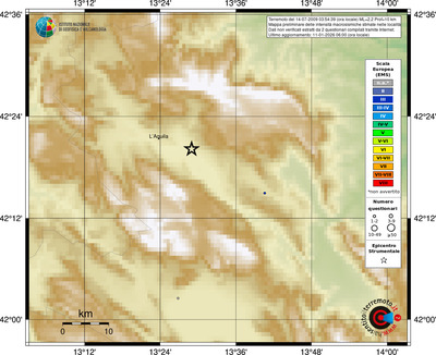 Mappa EMS - località