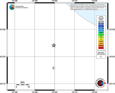 Mappa MCS - territori località