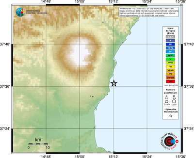 Mappa EMS - località