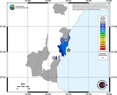 Mappa MCS - territori comuni