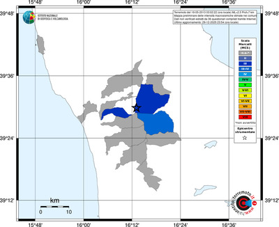 Mappa MCS - territori comuni
