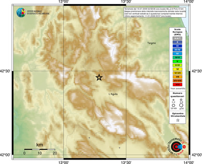 Mappa EMS - località