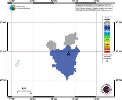 Mappa MCS - territori comuni