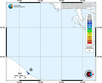 Mappa MCS - territori località