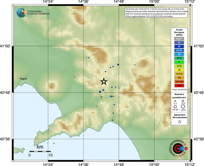 Mappa EMS - località