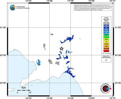 Mappa MCS - territori località