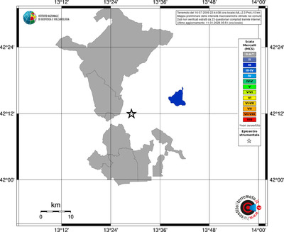 Mappa MCS - territori comuni