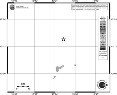 Mappa MCS - territori località