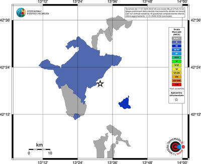 Mappa MCS - territori comuni