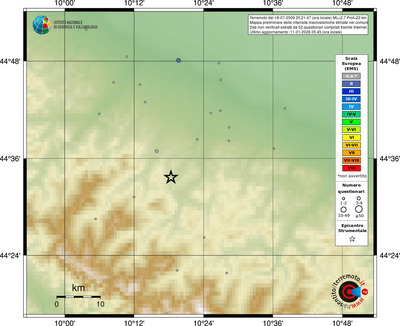Mappa EMS - comuni