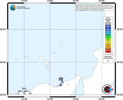 Mappa EMS - territori località