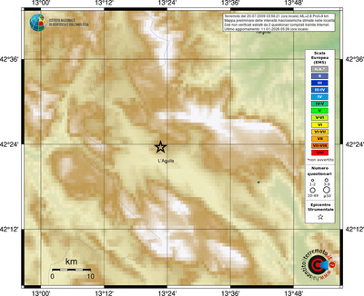 Mappa EMS - località