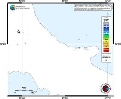 Mappa MCS - territori località