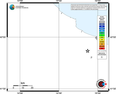 Mappa MCS - territori località