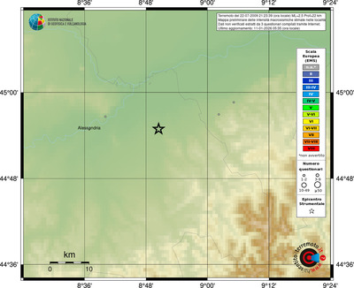Mappa EMS - località
