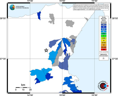 Mappa MCS - territori comuni