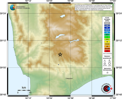 Mappa EMS - località