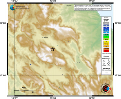 Mappa MCS - località