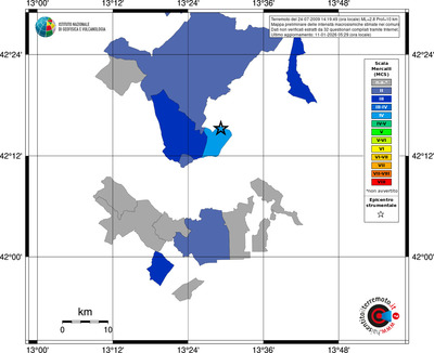 Mappa MCS - territori comuni
