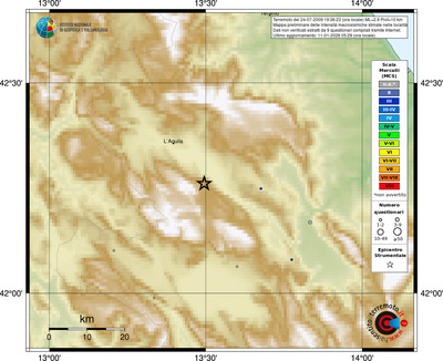 Mappa MCS - località