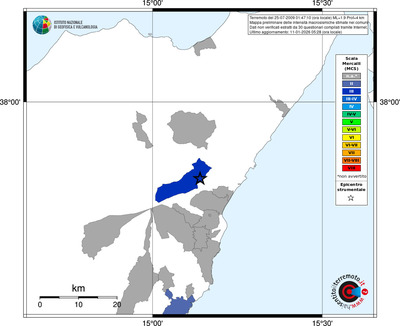Mappa MCS - territori comuni