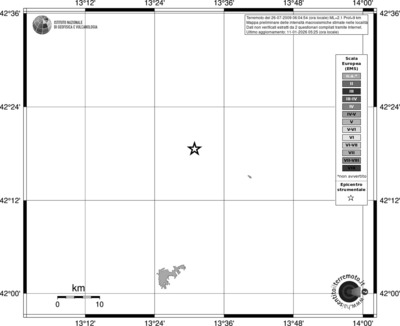 Mappa EMS - territori località