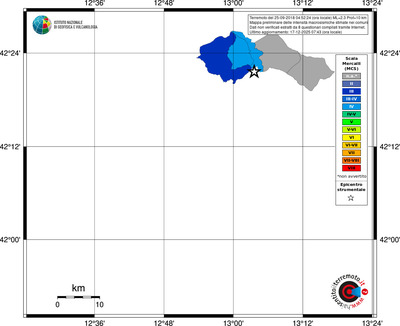 Mappa MCS - territori comuni
