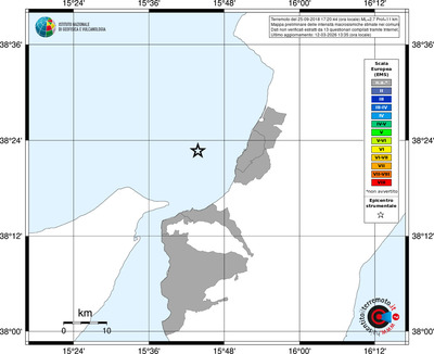 Mappa EMS - territori comuni