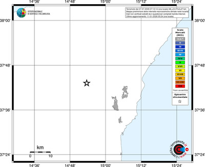 Mappa MCS - territori località